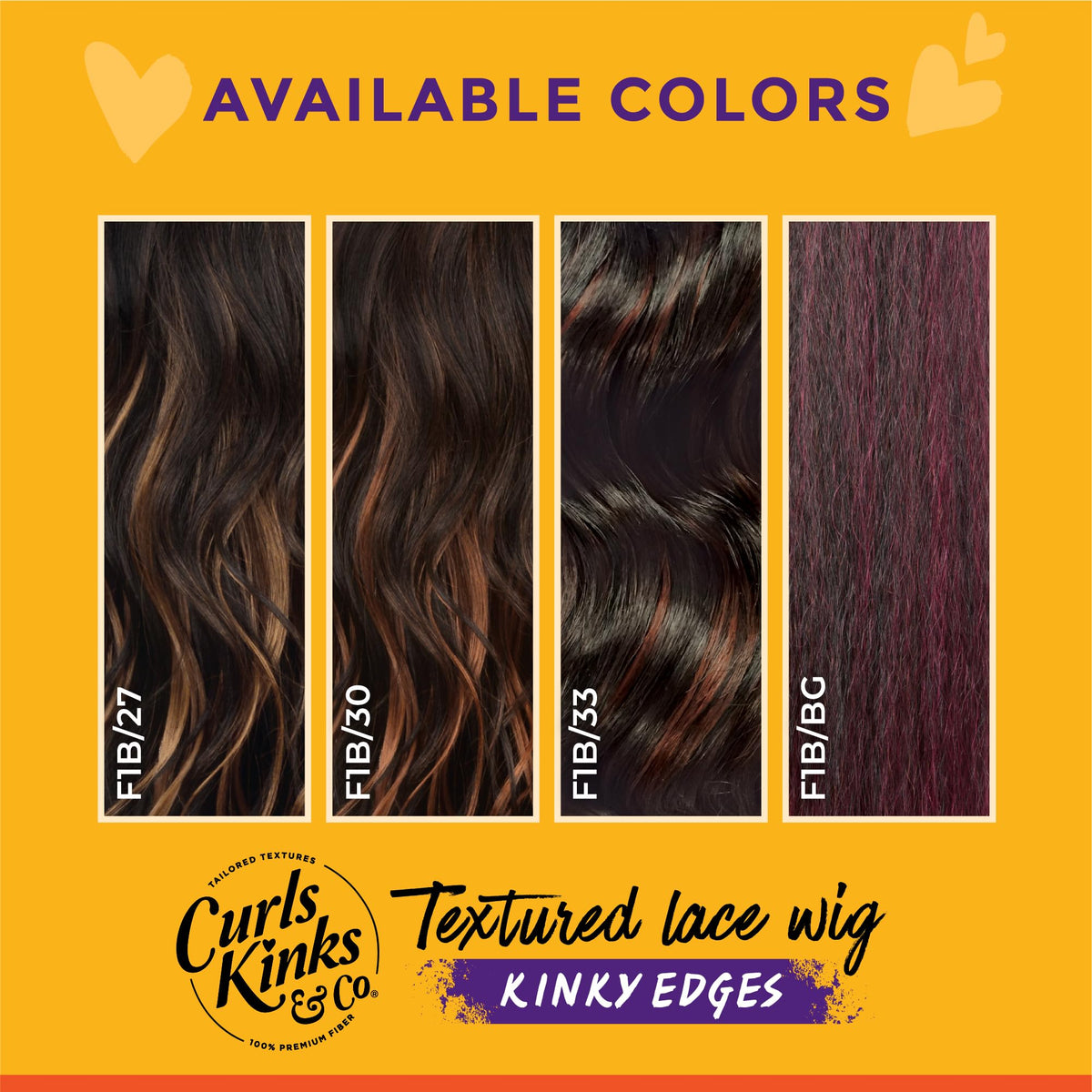 Sensationnel CKCO Kinkyedges Wig-Kinky Ringlet Curl 14 Inch, 2 DARKBROWN