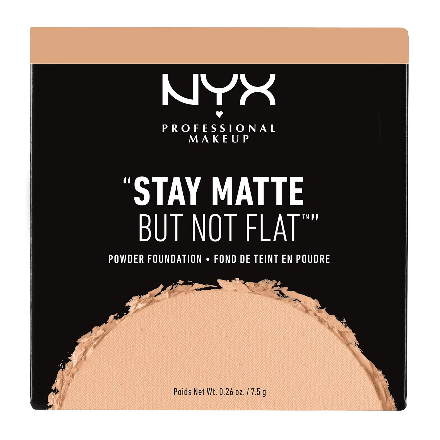 NYX PROFESSIONAL MAKEUP Stay Matte But Not Flat Powder Foundation, Soft Beige Beauty & Personal Care NYX PROFESSIONAL MAKEUP