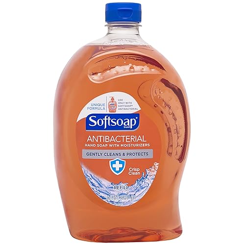 Softsoap Antibacterial Crisp Clean Hand Soap Refill, 56 Ounce Beauty & Personal Care Softsoap