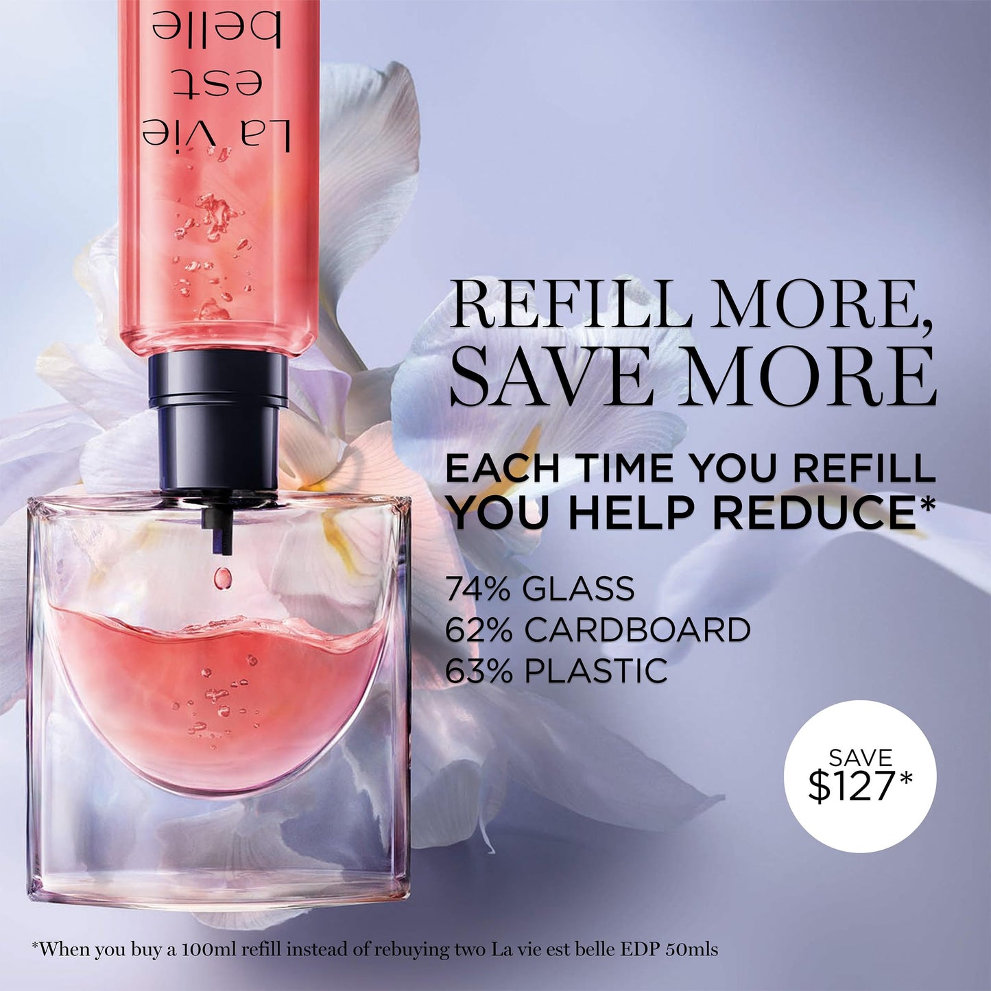 Lancôme La Vie Est Belle Eau de Parfum - Long Lasting Fragrance with Notes of Iris, Earthy Patchouli, Warm Vanilla & Spun Sugar - Floral & Sweet Beauty and Personal Care Lancôme