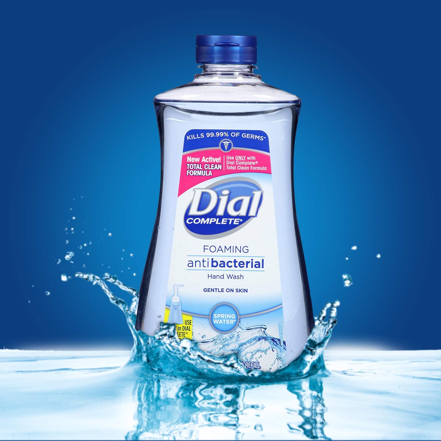 Dial Complete Antibacterial Foaming Hand Soap Refill, Spring Water, 32 Fl Oz Beauty & Personal Care Dial