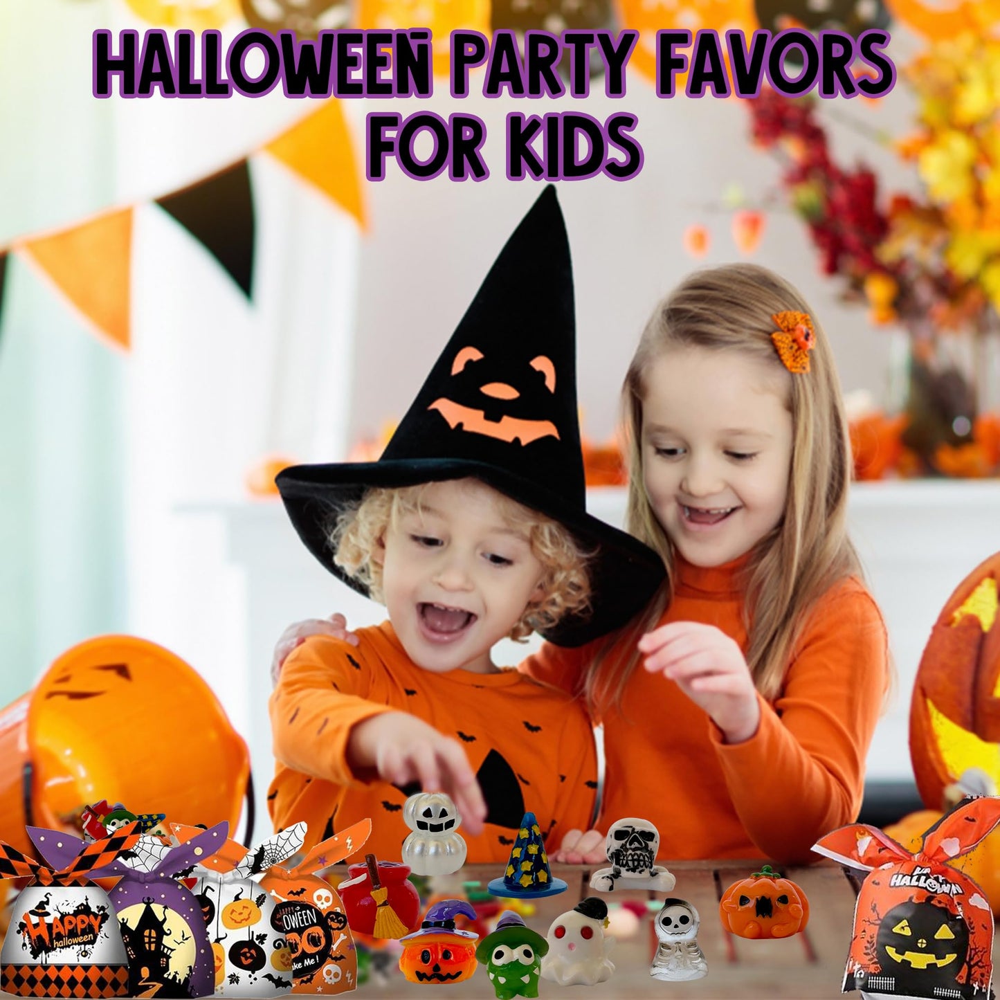 Bath Bombs for Kids with Surprise Toys Inside - Set of 9 Organic Halloween Bath Bombs, Gentle and Safe - Fizzy Balls with Rainbow Bubbles, Halloween… Beauty & Personal Care Mineral Me California