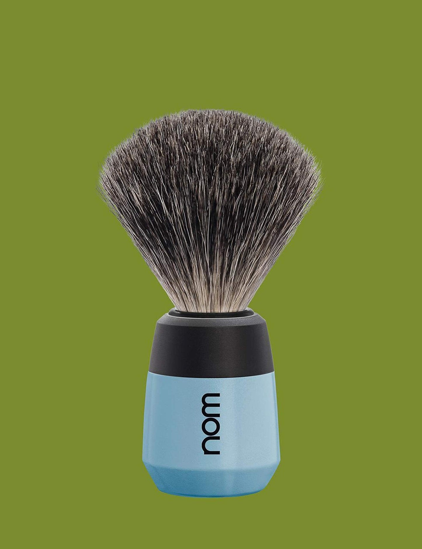 Fjordblue Plastic nom Max Shaving Brush Beauty and Personal Care Nom