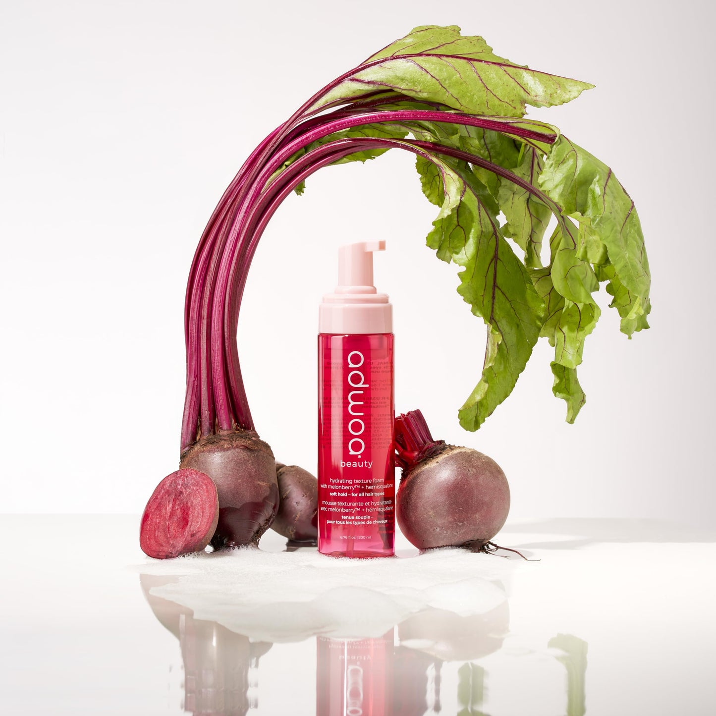 adwoa beauty - Hydrating Texture Foam with Melonberry | Volumizing Styling Mousse | Lightweight, Moisture-Rich, Silicone-Free | Wavy, Curly & Coily Beauty & Personal Care adwoa beauty