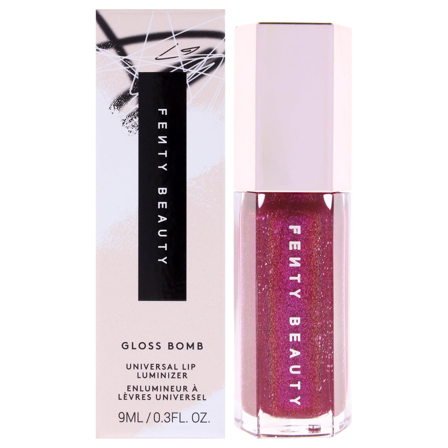 Fenty Beauty by Rihanna Gloss Bomb Universal Lip Luminizer Fuchsia Flex, 0.3 Ounce (Pack of 1) Beauty & Personal Care FENTY BEAUTY