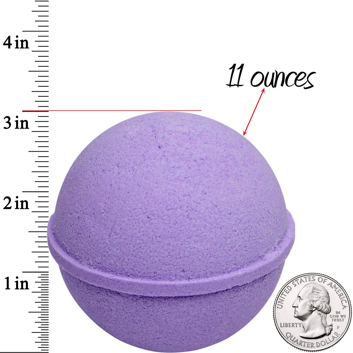 Ocean Breeze Lavender Bath Bombs Gift Set of 2 with Size 6 Ring Inside Each Made in USA Beauty & Personal Care Jackpot Candles