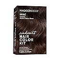 Madison Reed Radiant Hair Color Kit - 6NAC Medium Chocolate Brown with Copper-Auburn Undertones (Verona), Dimensional Gray Hair Blending Permanent Beauty & Personal Care Madison Reed