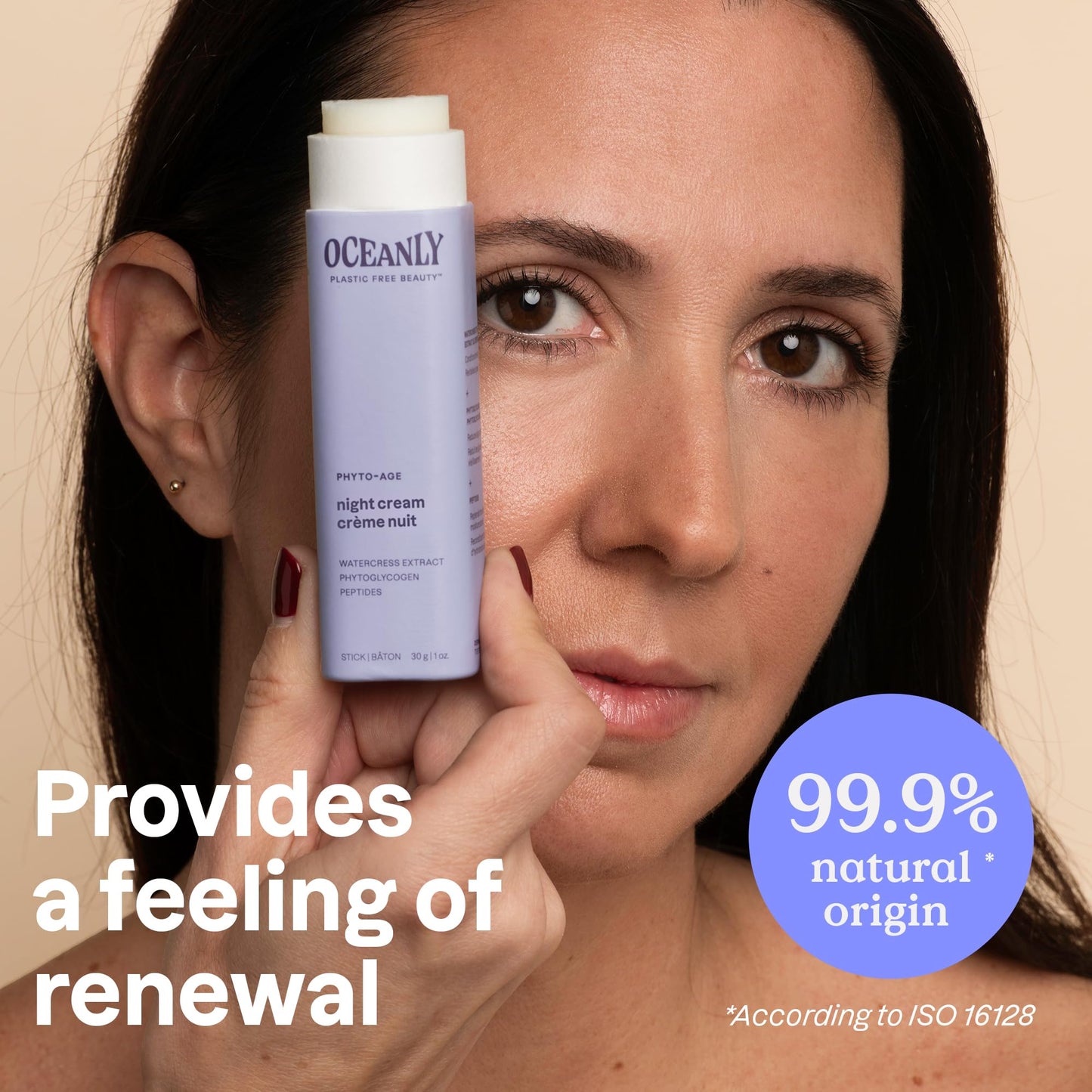 ATTITUDE Oceanly Night Cream Bar, EWG Verified, Plastic-free, Plant and Mineral-Based Ingredients, Vegan and Cruelty-free Face Moisturizing Products Beauty & Personal Care BIO SPECTRA ATTITUDE