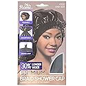 Ms Remi Premium Braid Shower Cap Black 25 inch long and 18.5 inch wide Beauty & Personal Care Annie