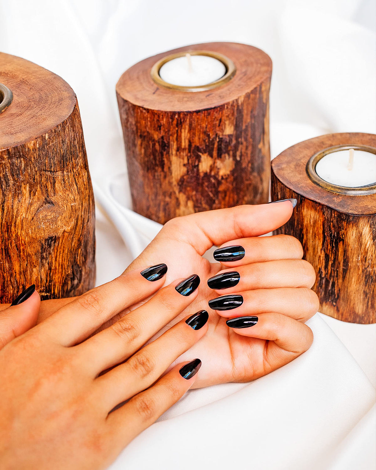 Gelish TPO-Free Soak-Off Gel Nail Polish - Black Shadow, 9 mL