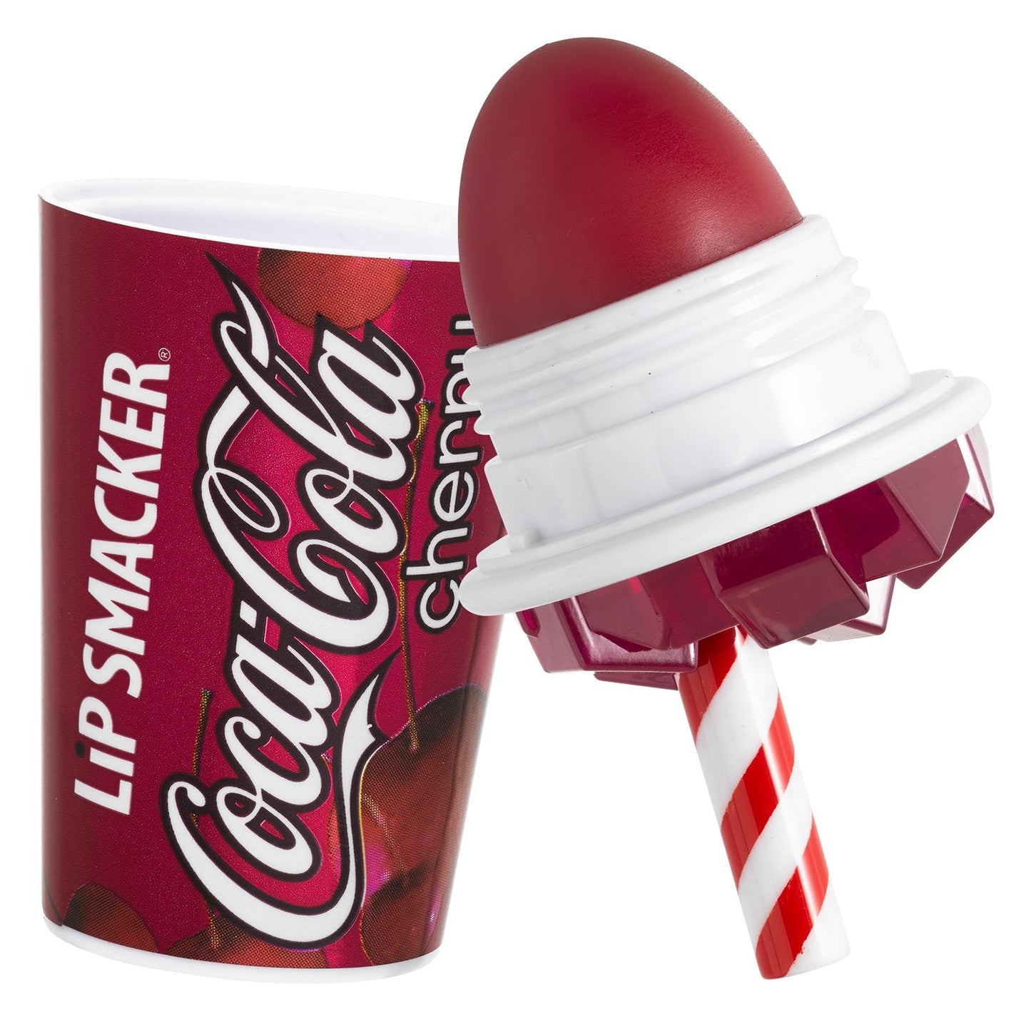 Lip Smackers Coca Cola Lip Balm, Moisturizing, Collectible Beverage Cup Design, Sheer Finish for Smooth Lips - Cherry Coke Beauty & Personal Care Lip Smacker