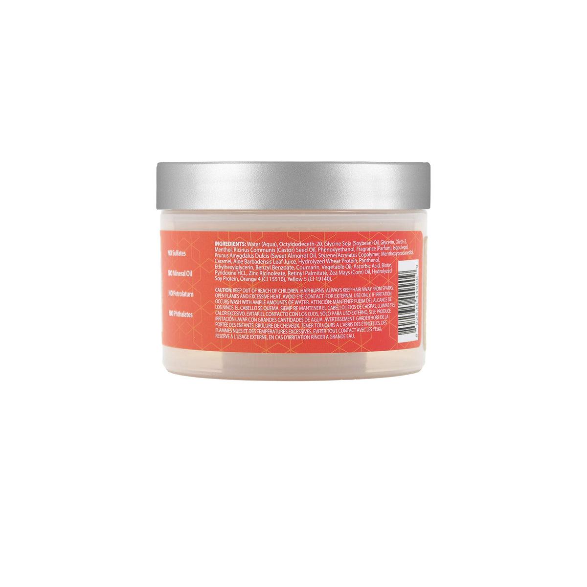 Dr. Miracle's Strong & Healthy Temple & Nape Balm. Contains Aloe Vera and Black Castor Oil for length retention and growth 6oz
