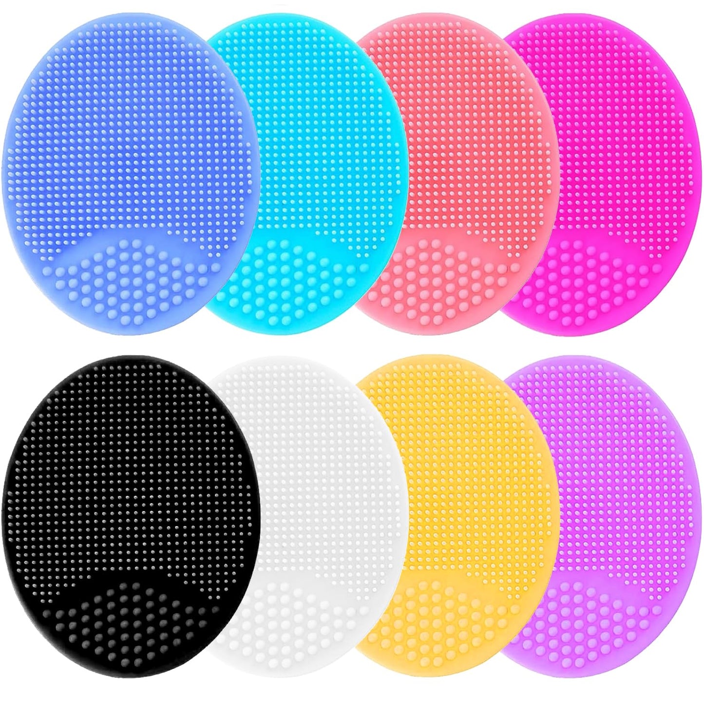 Face Scrubber, Silicone Face Scrubber, Soft Silicone Facial Cleansing Brush Face Exfoliator Blackhead Acne Pore Pad Cradle Cap Face Wash Brush Beauty & Personal Care MR LION