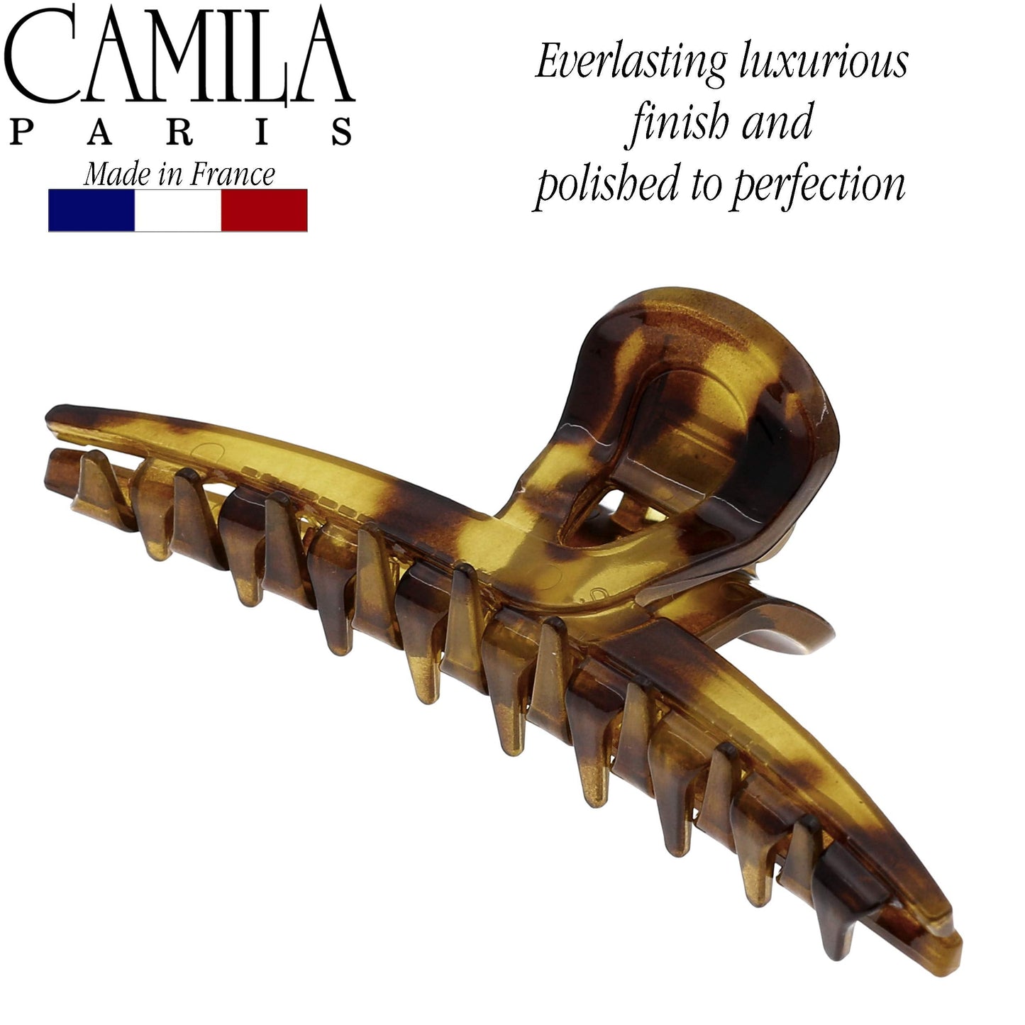 Camila Paris CP2382 French Hair Clip for Women, Narrow, Strong Hold Grip Double Teeth Girls Hair Claw Clips Jaw, Fashion Durable Styling Hair Beauty & Personal Care Camila