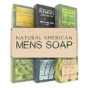 NATURAL AMERICAN ELEMENTS Men's Bar Soap - Masculine Scents, 100% Natural Soap for Men - Essential Oils, Organic Shea Butter - Made in USA, Body Wash Beauty & Personal Care NATURAL AMERICAN