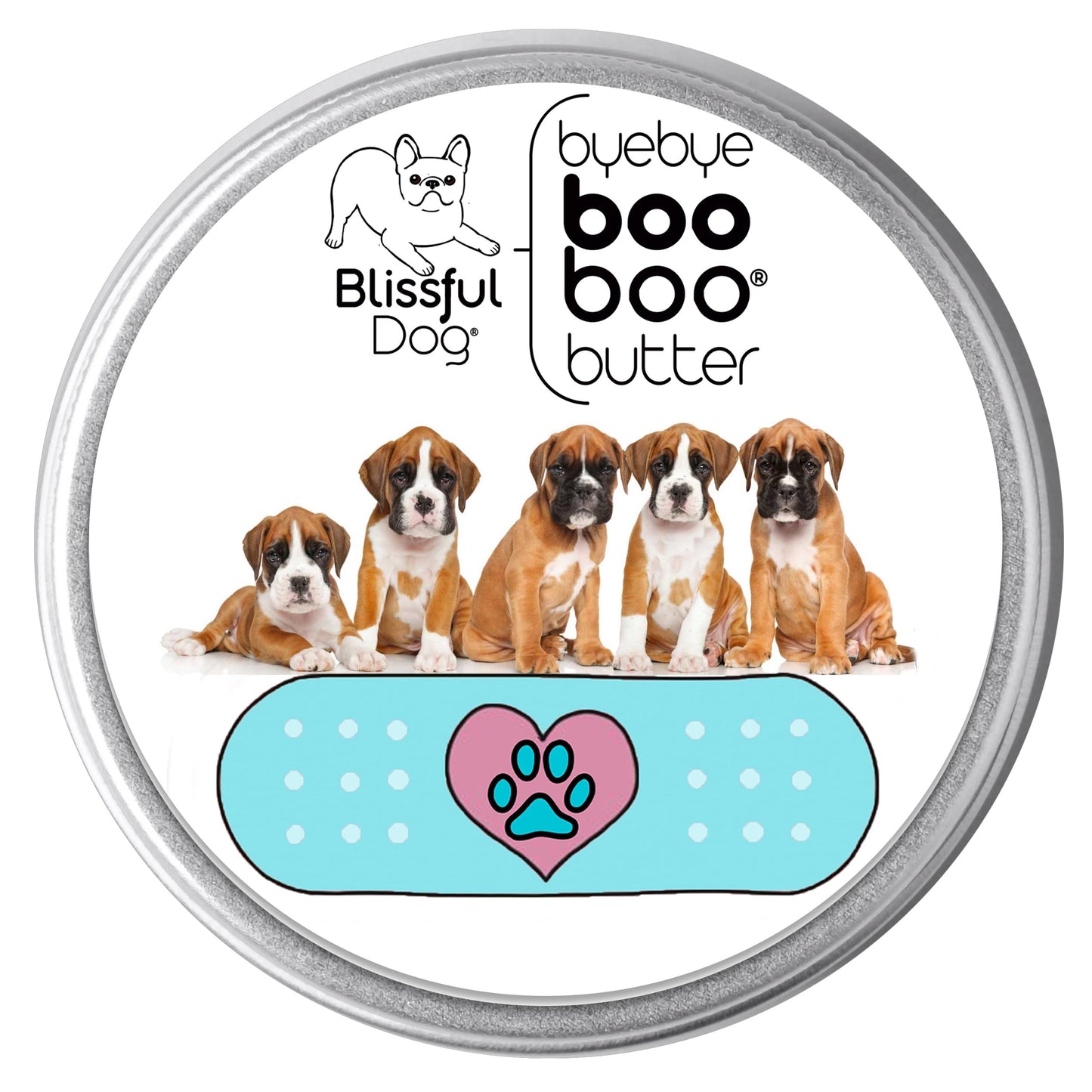 The Blissful Dog 2 oz TIN Boxer Booboo Butter Beauty and Personal Care The Blissful Dog