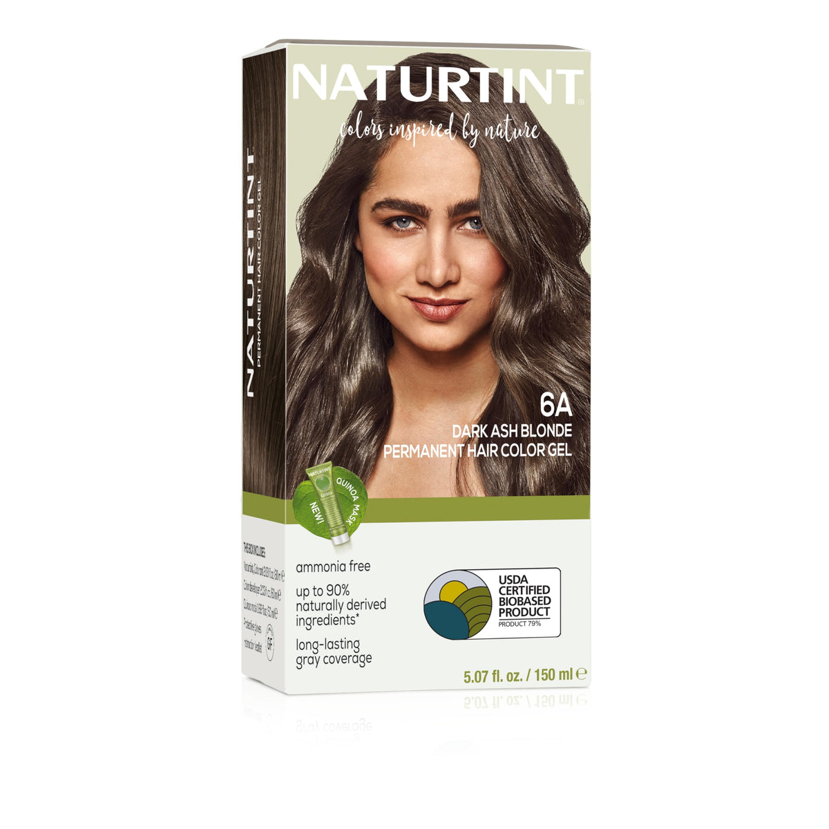 Naturtint 6A Dark Ash Blonde Permanent Hair Color (Pack of 1), Ammonia Free, Vegan, Cruelty Free, up to 100% Gray Coverage, Long Lasting Results Beauty & Personal Care Naturtint