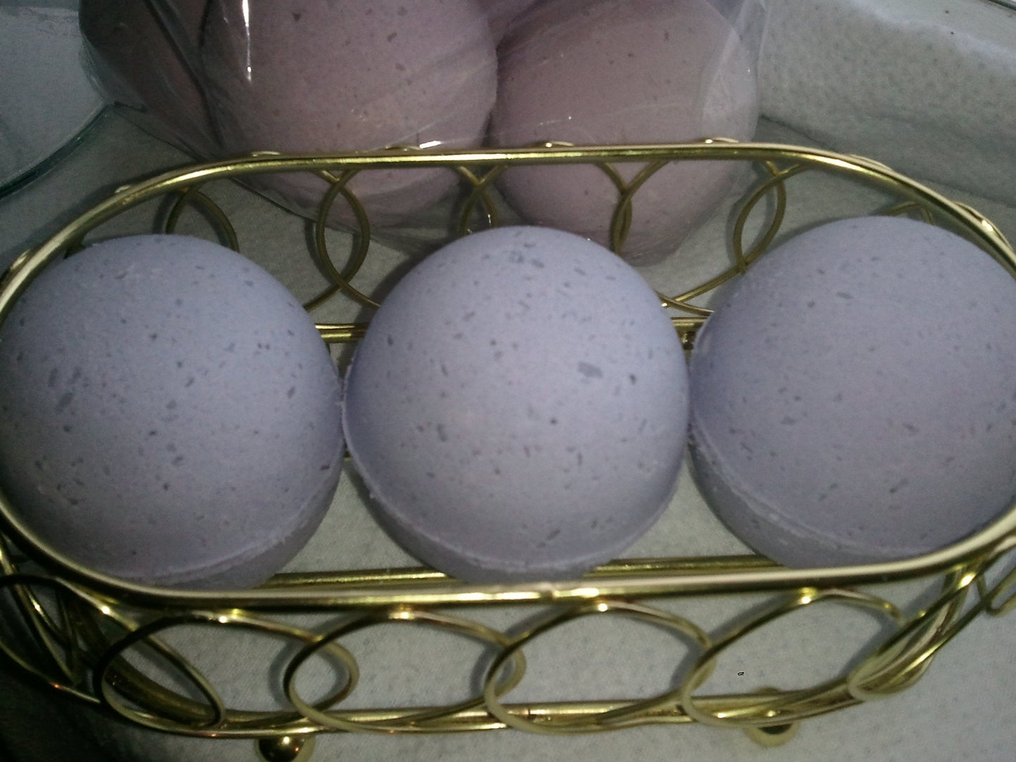 3 Lavender Luxury Bath Bombs, Large 5 oz Each, Handmade with Shea, Mango & Cocoa Butter, Ultra Moisturizing, Individually Hand Wrapped, Great for Dry… Beauty & Personal Care Spa Girl/Spa Pure