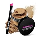 Rootflage Root Touch Up Powder - 04 Light Brown, Temporary Hair Color, Thinning Hair Powder and Concealer Refill Jar with Detail Brush Included (0.31 Beauty & Personal Care Rootflage