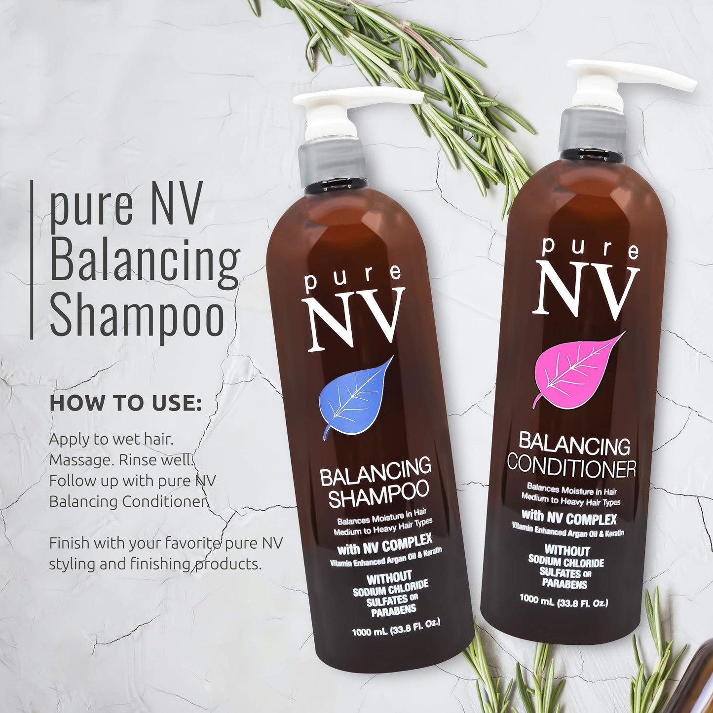 Pure Nature's Vitamins Balancing Shampoo Beauty & Personal Care Pure NV