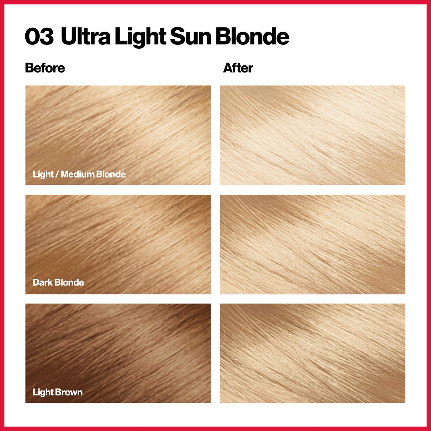 Revlon Permanent Hair Color, Permanent Hair Dye, Colorsilk with 100% Gray Coverage, Ammonia-Free, Keratin and Amino Acids, 03 Ultra Light Sun Blonde Beauty & Personal Care REVLON