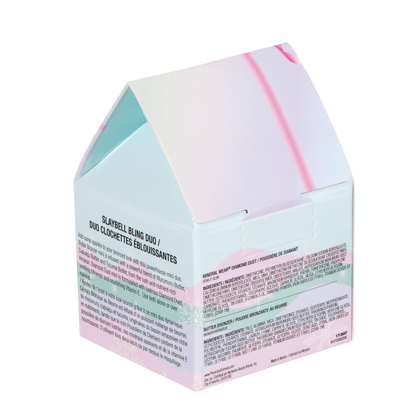 Physicians Formula Slaybell Bling Duo - Butter Bronzer & Diamond Dust Holiday Gift Set, Murumuru Butter Infused for a Radiant Glow, Cruelty Free Beauty & Personal Care Physicians Formula