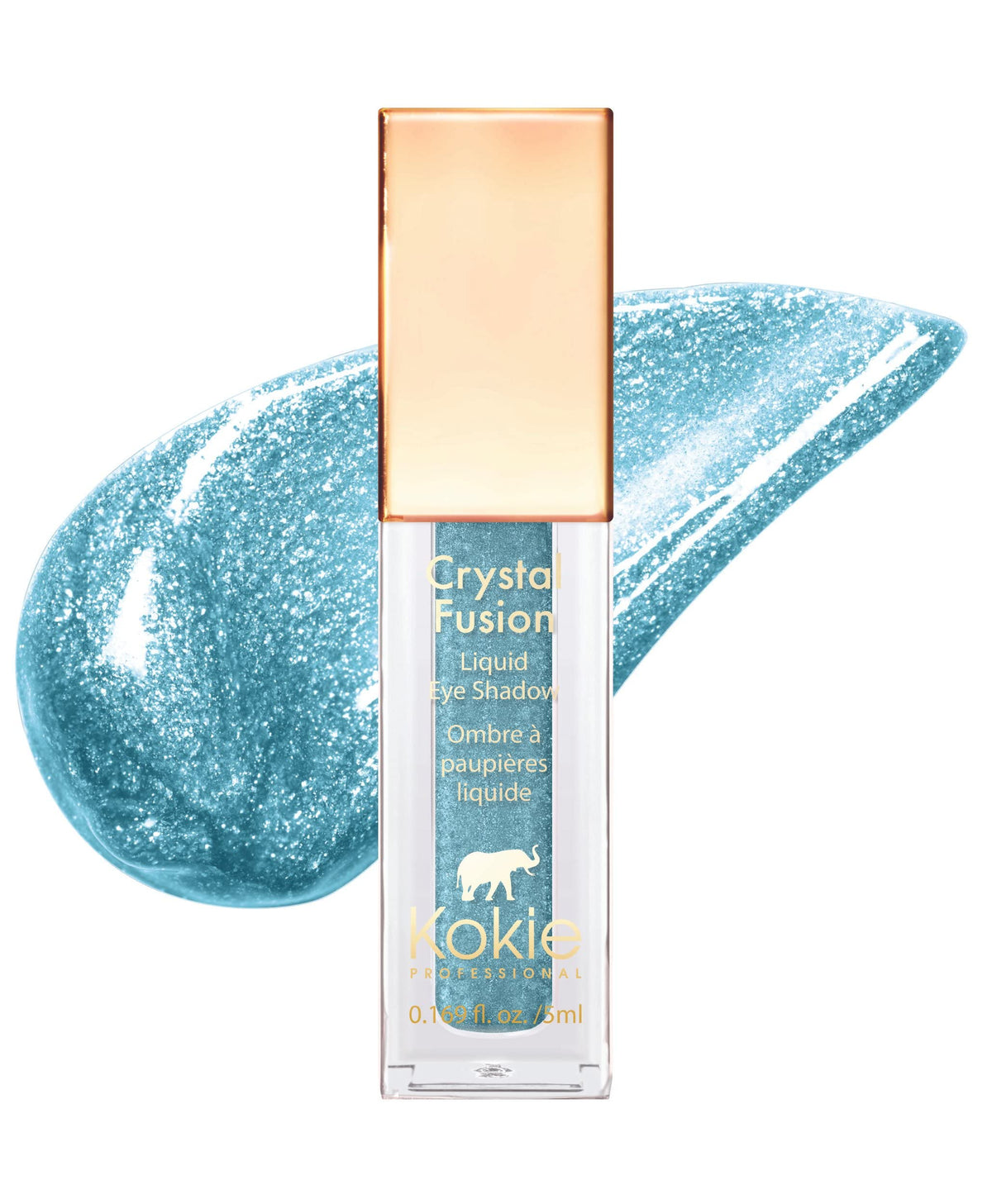 Kokie Cosmetics Liquid Eyelid Color, Calypso, Long Wear, High Shine, Dries Down Completely