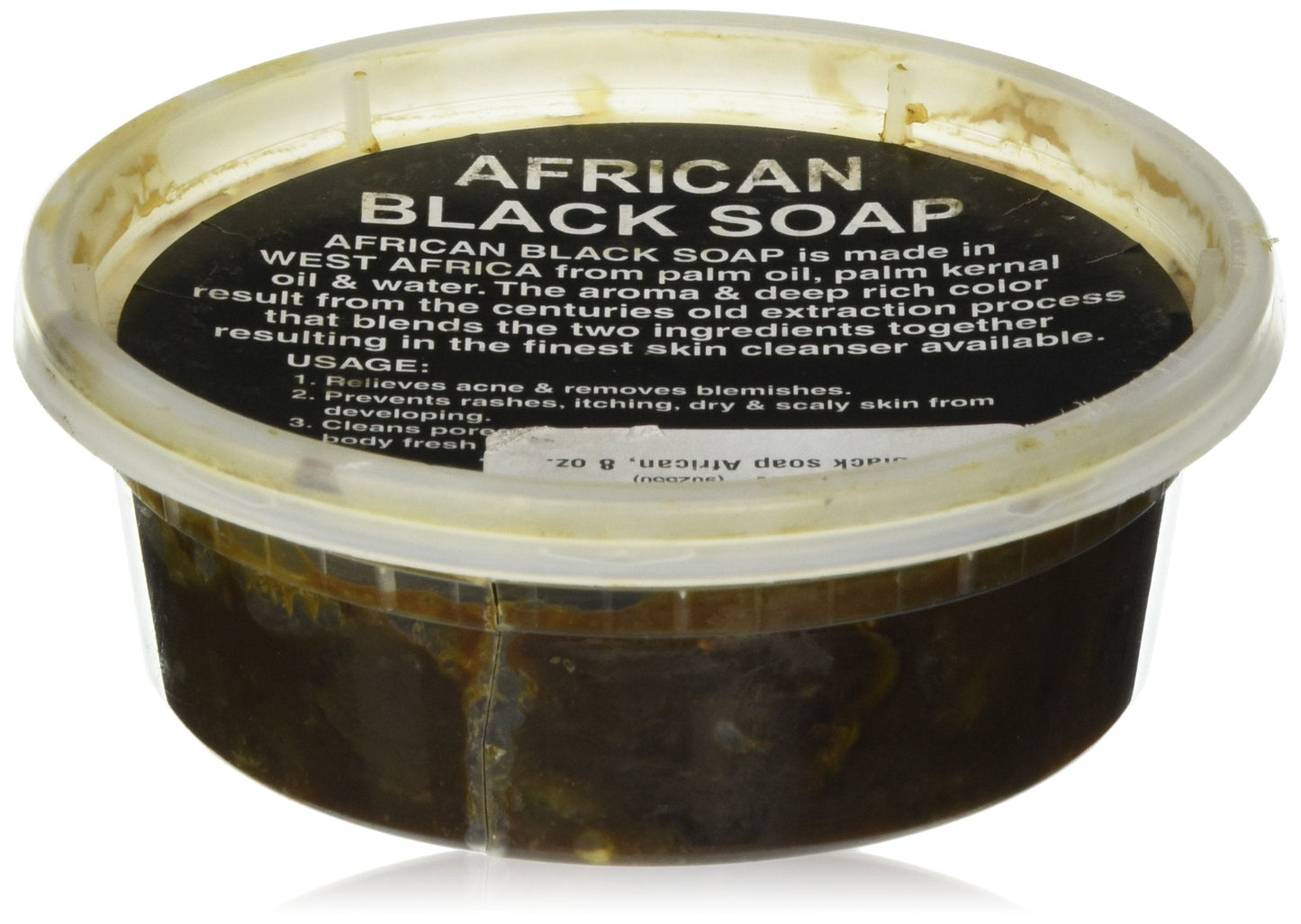 paste black soap African, 8 oz. Beauty & Personal Care HalalEveryDay