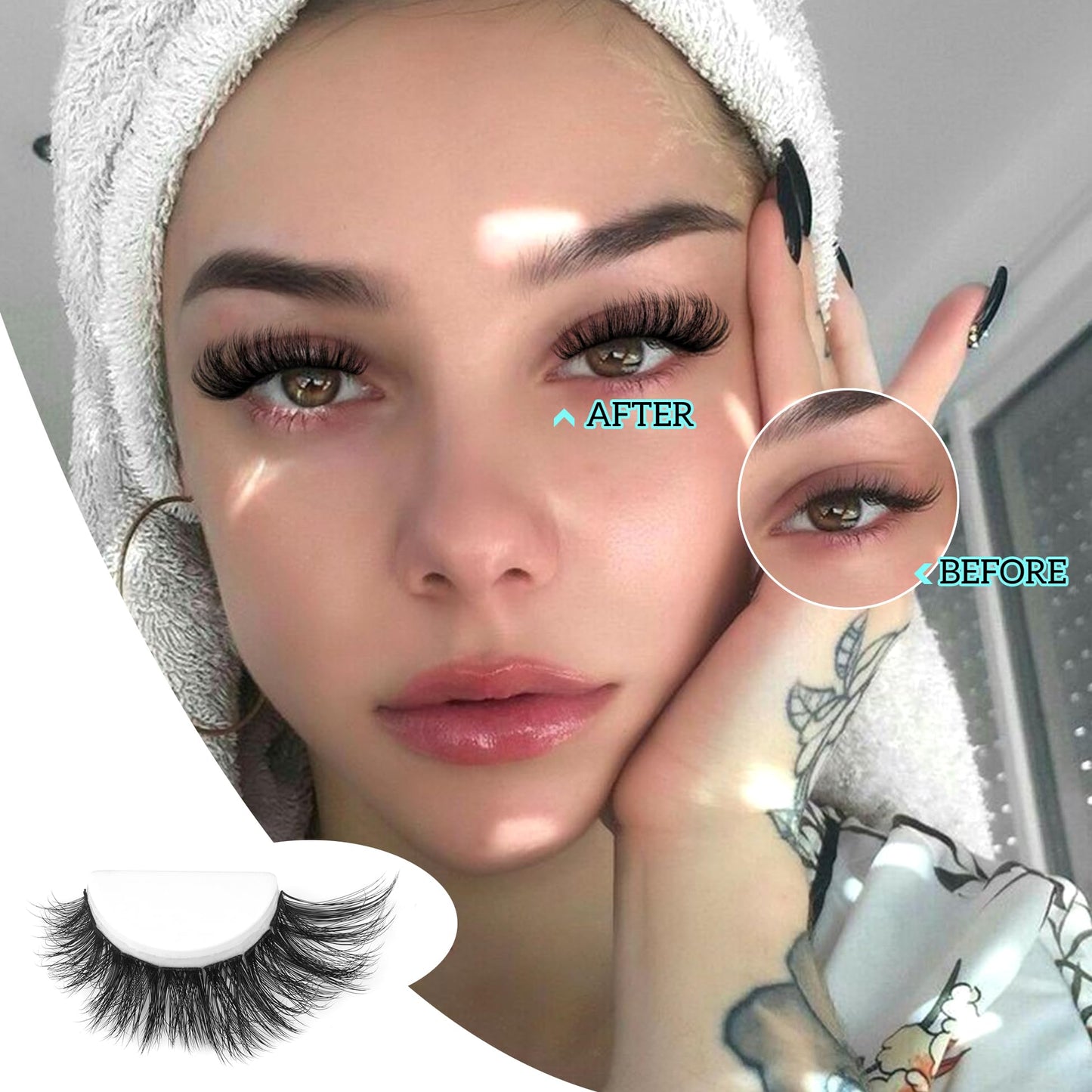 Lash Clusters DIY Lash Extensions 10-20MM Cluster Eyelashes 144pcs Wispy Volume Individual Lashes Eyelash Extensions DIY at Home by ALICE Beauty & Personal Care ALICE