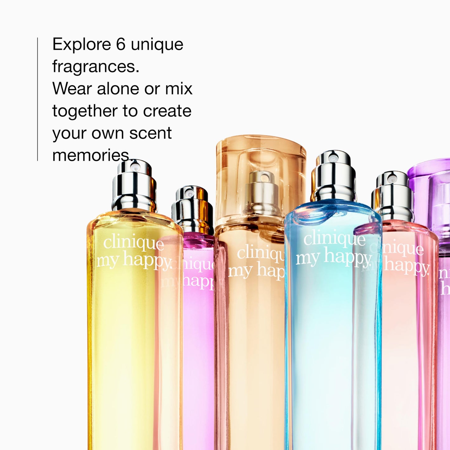 Clinique My Happy Fragrance Spray, Cocoa & Cashmere | Notes of Cocoa, Vanilla + Musk | Perfumes for Women, Mini Travel Size, 0.5 Fl Oz Beauty & Personal Care Clinique