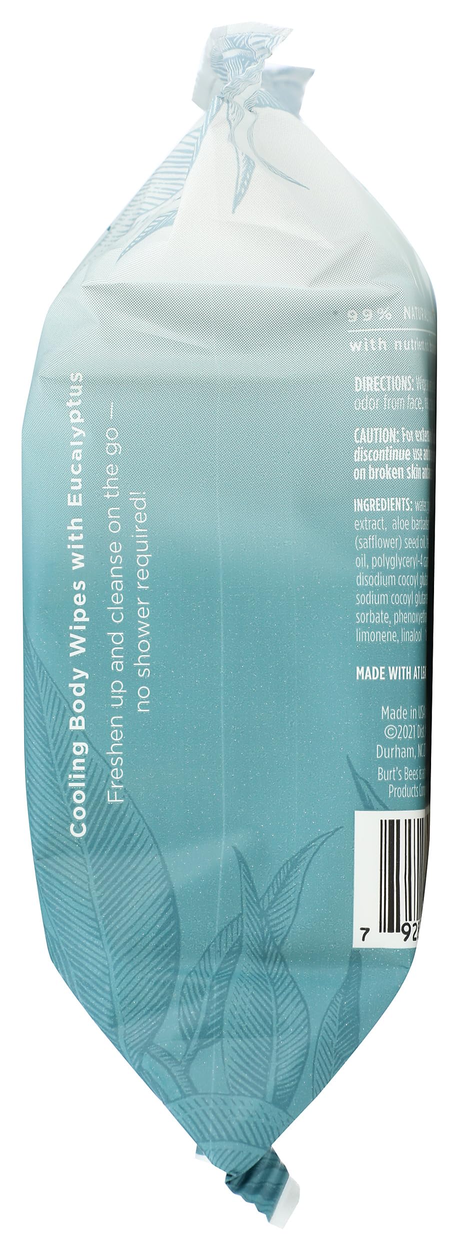 Burt's Bees, Wipes Cooling Body, 30 Count Beauty & Personal Care Burt's Bees