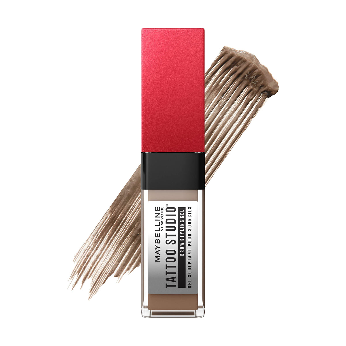 Maybelline Tattoo Studio Brow Styling Gel, Waterproof Eyebrow Make Up, Brow Tint for Up to 36HR Wear, Blonde, 1 Count Beauty & Personal Care MAYBELLINE