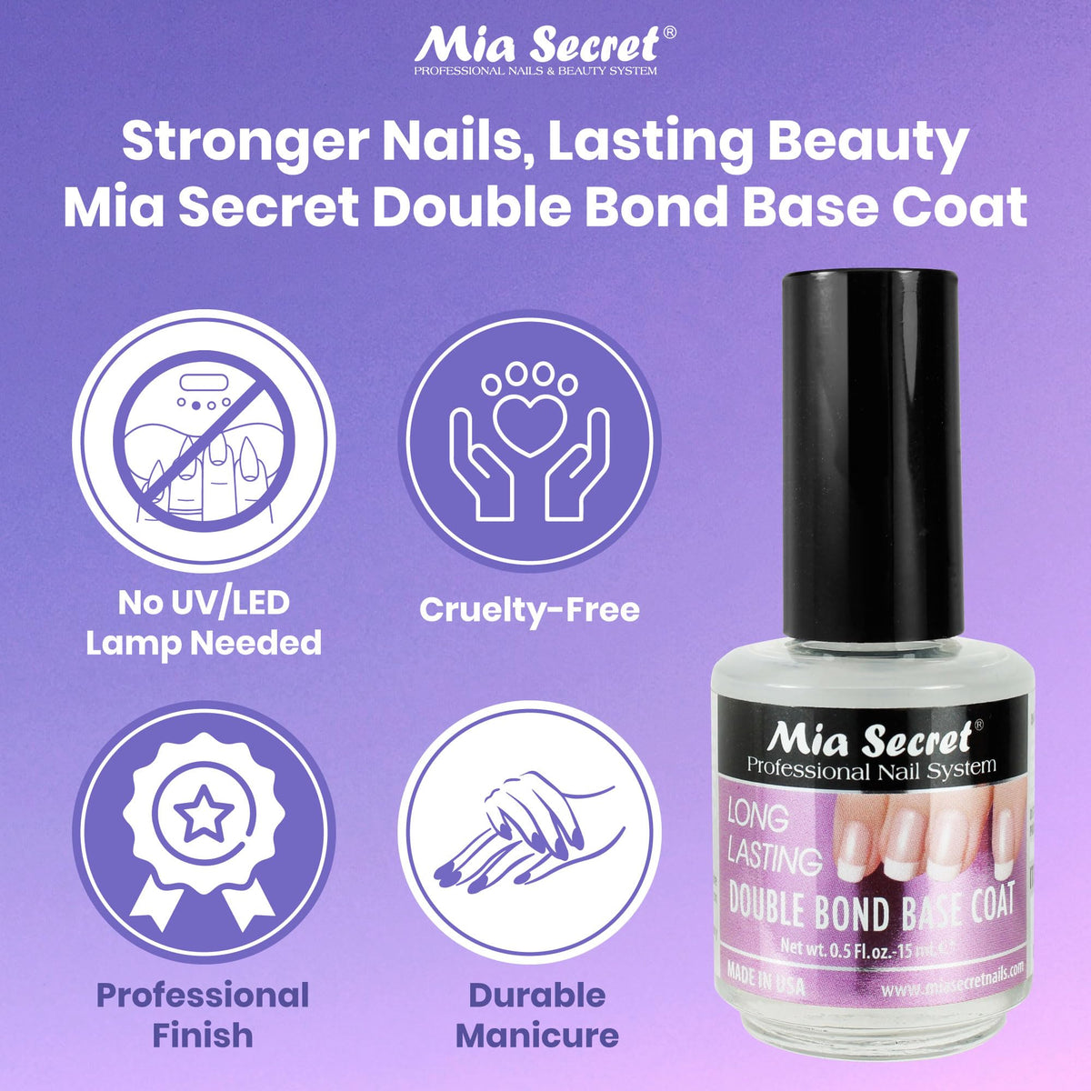 Mia Secret Professional Double Bond Base Coat