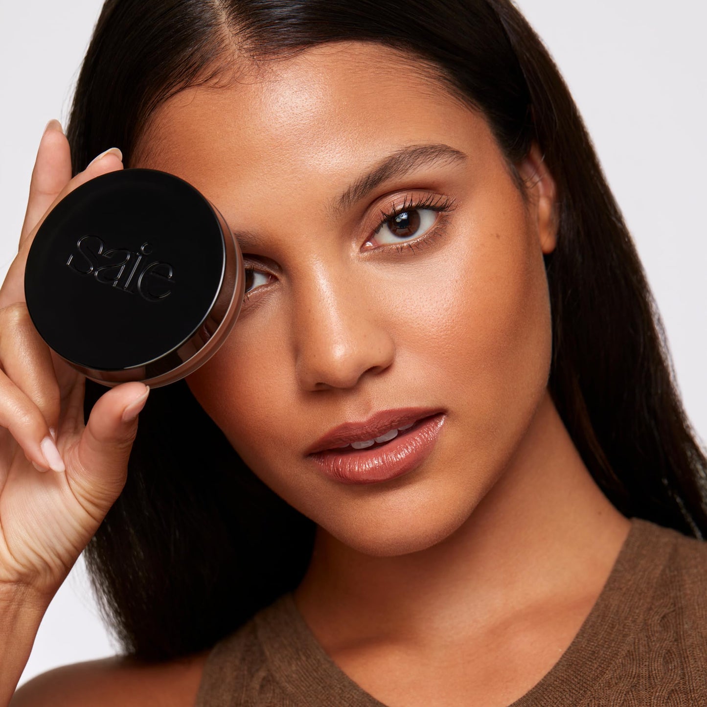 Saie Sun Melt Cream Bronzer - Buildable Balm Face Bronzer for Effortless Sculpting - Cream Contour Enriched with Vitamin C, Nourishing Skincare Beauty & Personal Care Saie