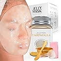BRÜUN Jelly Mask Jar Calendula Peel-Off Face Care Rubber Mask | 23 fl oz Skin Care Moisturizing Gel Mask Jar Spa Set Beauty & Personal Care BRÜUN