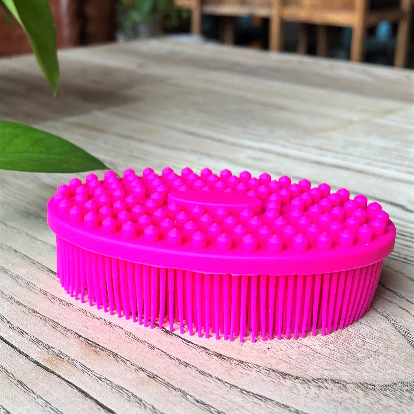 Premium Sensory Brush for Kids or Autism,Soft Silicone Body Scrubber,2 in 1 Sensory Room Occupational Therapy Sensory Brushes,Silicone Loofah,Pets Beauty and Personal Care penepico