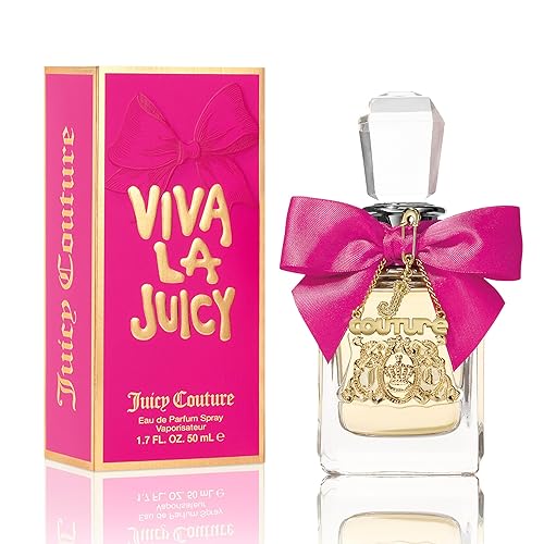 Juicy Couture Viva La Juicy Eau De Parfum, Women's Perfume with Notes of Mandarin, Gardenia & Caramel, Floral & Sweet, EDP Spray, 1.7 fl oz Beauty & Personal Care Juicy Couture