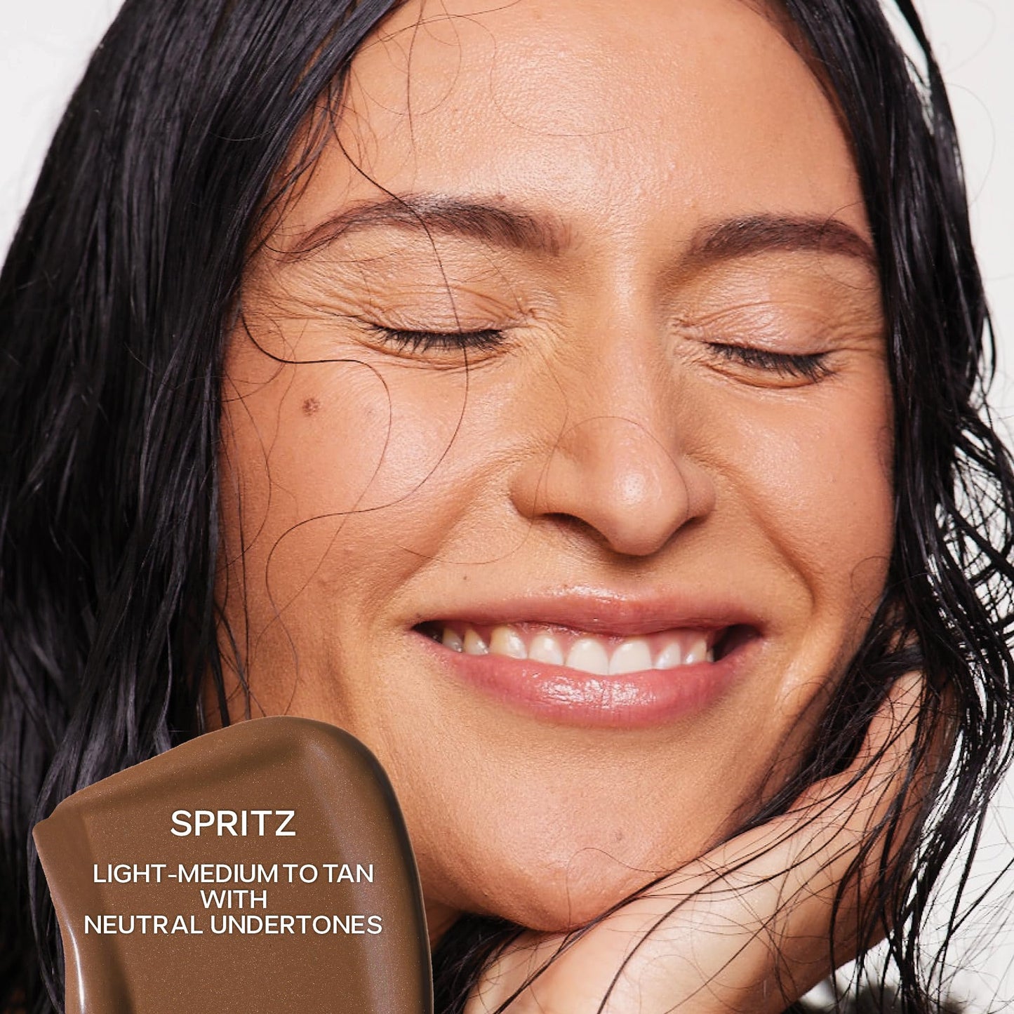 Saie Dew Bronze - Hydrating Liquid Bronzer Stick For a Sun Kissed Glow - Liquid Contour Stick Infused with Nourishing Skin Care Ingredients - Sculpted Beauty & Personal Care Saie