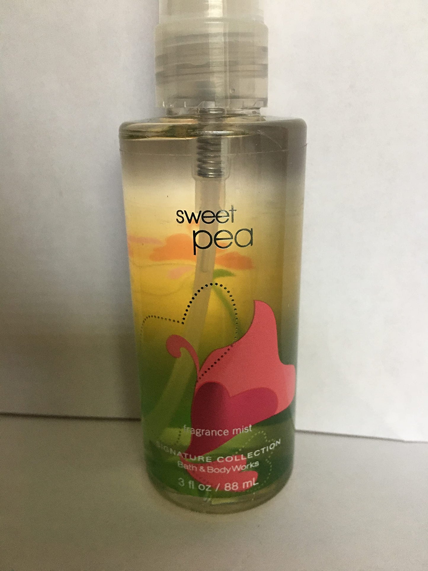 Bath & Body Works Travel Size Sweet Pea Fragrance Mist (3 fl oz) Beauty & Personal Care Bath & Body Works