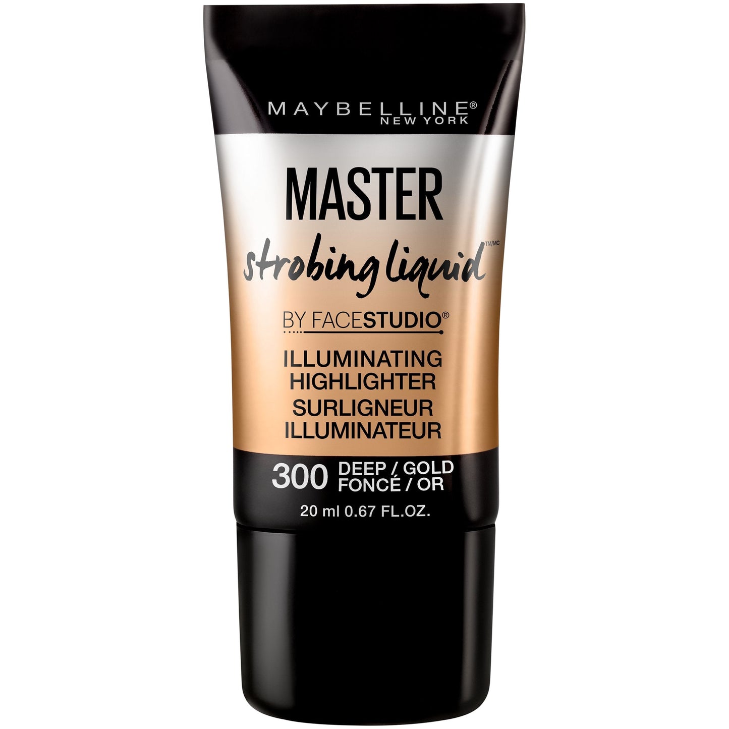 Maybelline Master Strobing Liquid Illuminating Highlighter, Deep/Gold, 0.67 fl. oz. Beauty & Personal Care MAYBELLINE