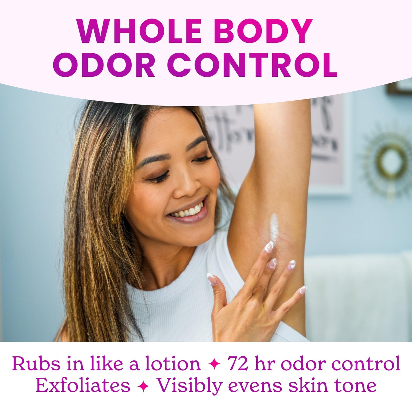 Lume Whole Body Deodorant - Invisible Cream Mini + Solid Stick Bundle - 72 Hour Odor Control - Aluminum & Baking Soda Free, Skin Loving (Lavender Beauty and Personal Care Lume