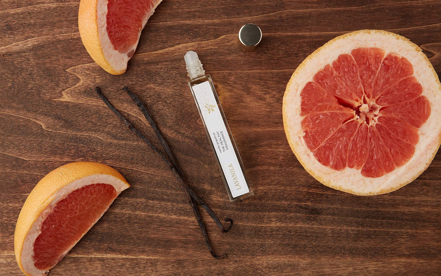 Lavanila Vanilla Grapefruit Perfume for Women, 0.32 oz Roller - Citrus, Warm Cedarwood & Soft Vanilla Beauty & Personal Care Lavanila