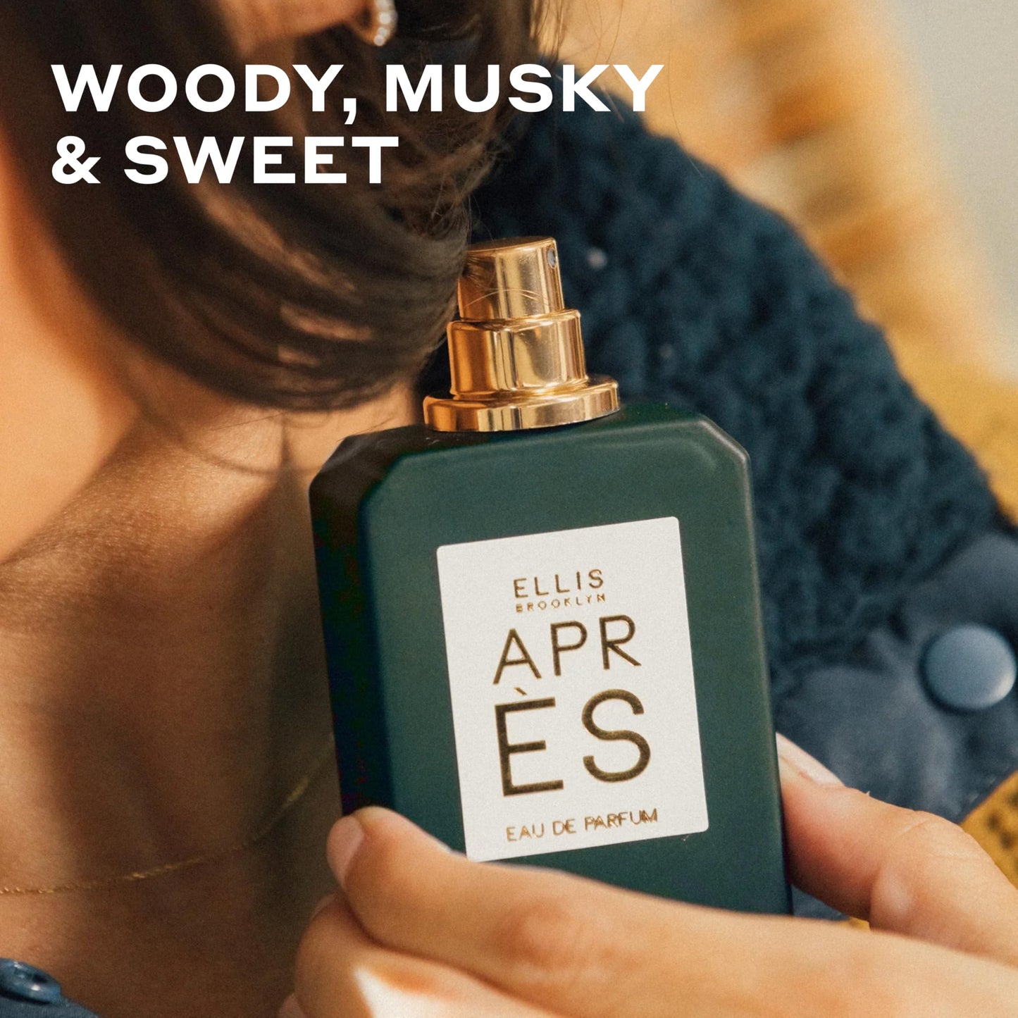 Ellis Brooklyn APRÈS Eau de Parfum, Winter-Inspired Unisex Fragrance with Bourbon, Vanilla & Evergreens, Clean, Long-Lasting, Sustainable Luxury Beauty & Personal Care Ellis Brooklyn