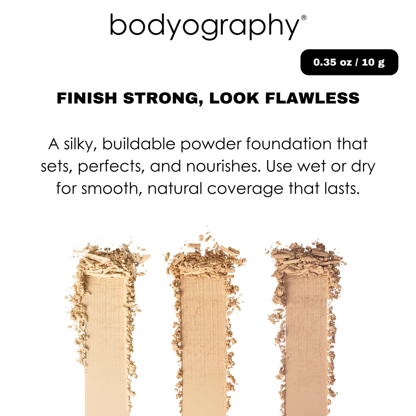 Every Finish Pressed Powder - Translucent by Bodyography for Women - 0.35 oz Powder Beauty & Personal Care Bodyography