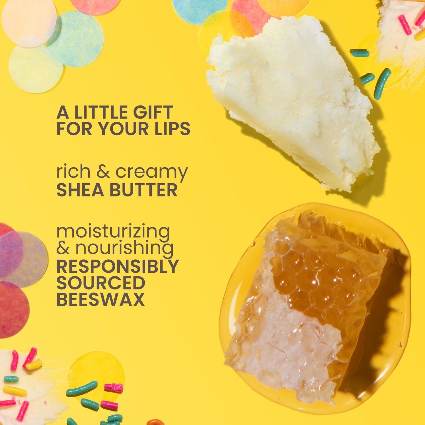 Burt's Bees Birthday Cake Lip Balm, Tint-Free, Natural Origin Lip Care, 1 Tube, 0.15 oz. Beauty and Personal Care Burt's Bees
