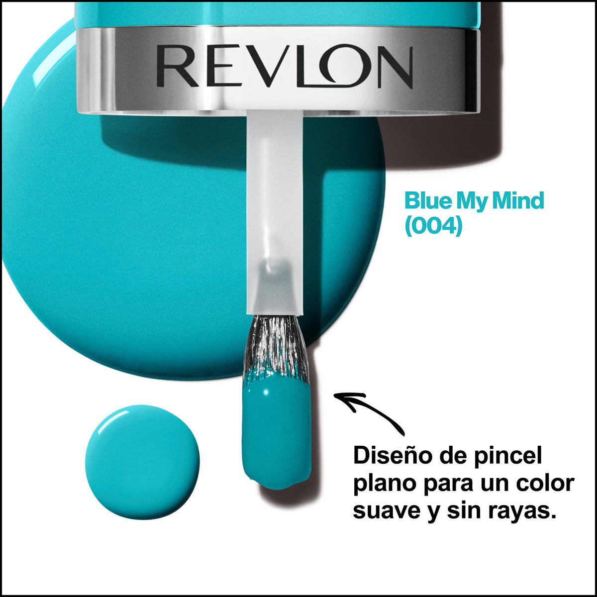REVLON Ultra HD Snap Nail Color, Natural Rich Glossy Polish, 100% Vegan Formula, No Base or Top Coat Needed, 004 Blue My Mind, 0.27 fl oz Beauty & Personal Care REVLON