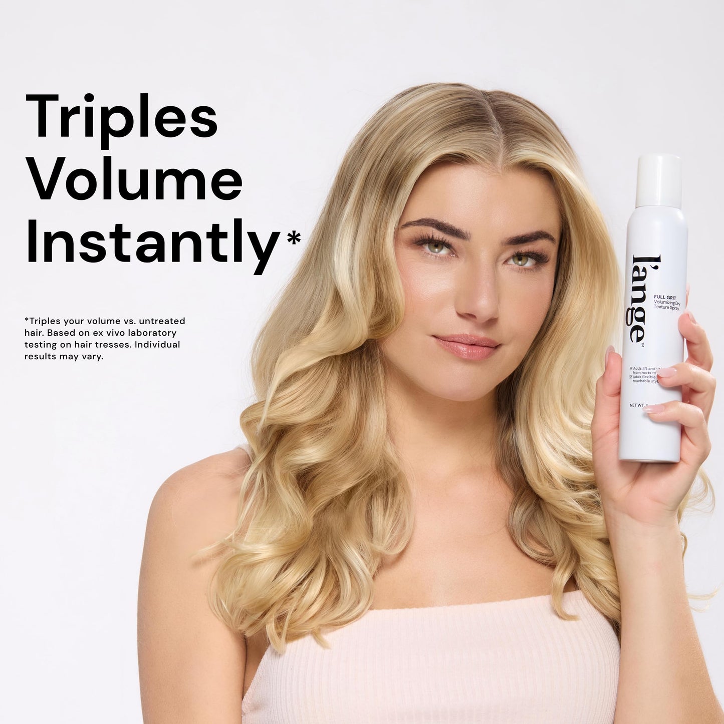 L'ANGE HAIR Full Grit Volumizing Dry Texture Spray for Hair - Root Lift Spray with Flexible Touchable Hold & Airy Grip, Touchable Lightweight Volume Beauty & Personal Care L'ANGE HAIR