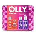 OLLY Rest & Rise Body Care Set - Day & Night Regimen - 2 Body Washes + Body Serum Lotion + Scrub - With Vitamin D, Retinol, Botanicals & Vitamin C Beauty & Personal Care OLLY