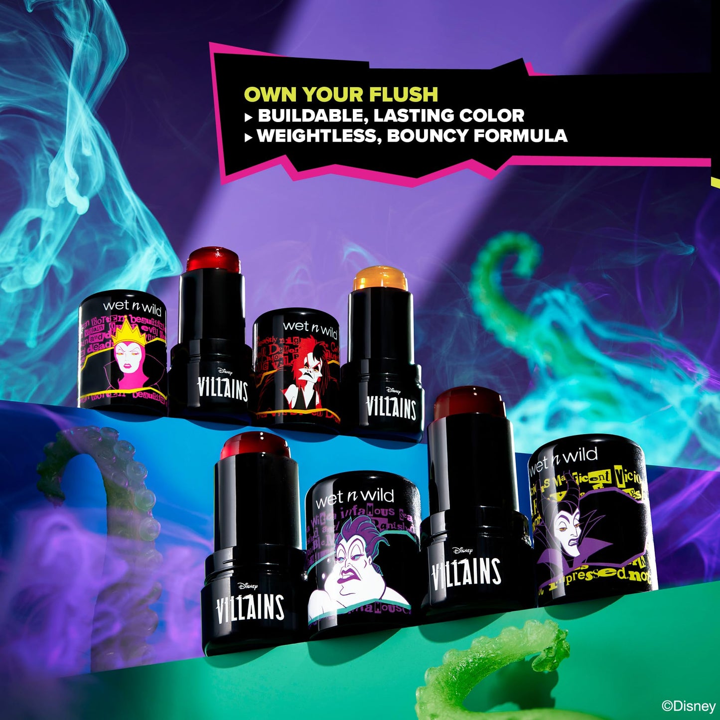 wet n wild Disney Villains Extreme Evil Jelly Blush - Vain Beauty & Personal Care wet n wild
