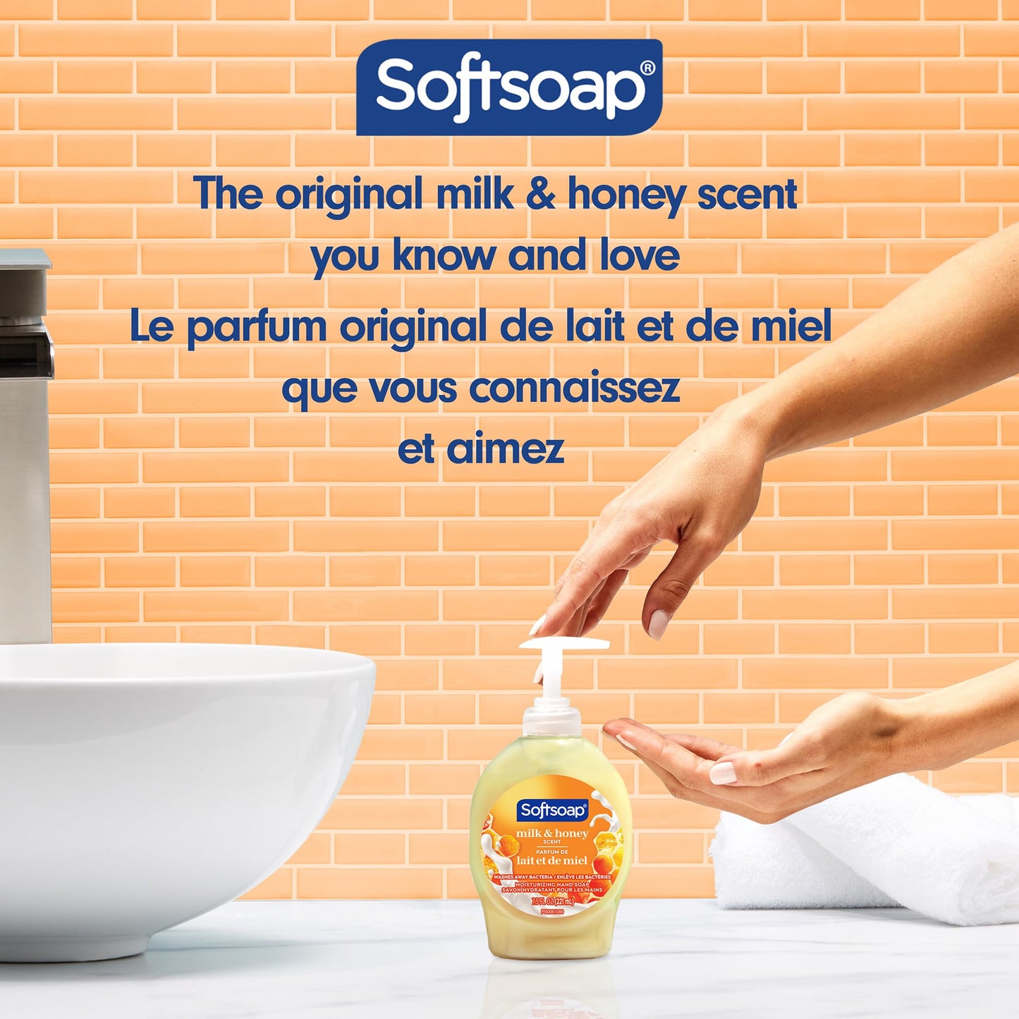 Softsoap Moisturizing Hand Soap, Milk & Golden Honey 7.5 oz (Pack of 7) Beauty & Personal Care Softsoap